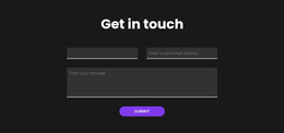Best Practices For Get In Touch With Dark Background