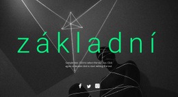Základní Provedení – Vstupní Stránka HTML