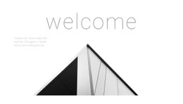 Welcome To The Studio Single Page Website