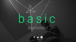 Basic Design - Best CSS Template