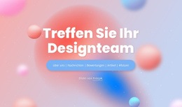 Treffen Sie Ihr Designteam - Schöner Website-Builder