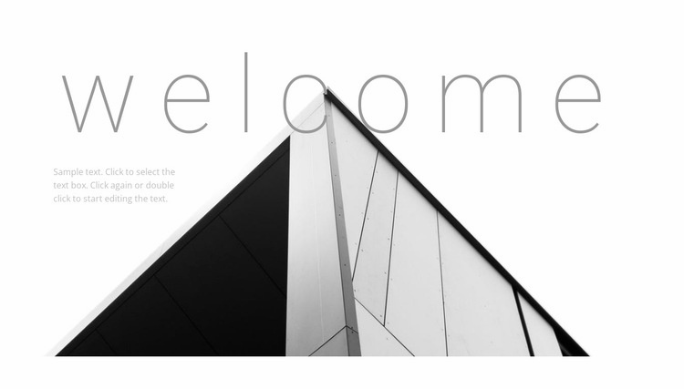 Welcome to the studio Elementor Template Alternative