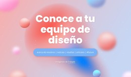 Diseño CSS Para Conoce A Tu Equipo De Diseño