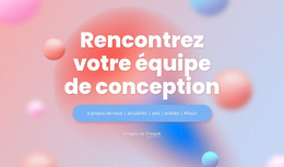 Rencontrez Votre Équipe De Conception - Inspiration Du Thème WordPress