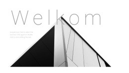 Premium HTML5-Sjabloon Voor Welkom In De Studio