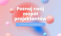 Poznaj Swój Zespół Projektantów - HTML Template Generator