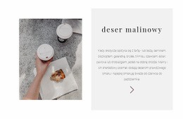 Nowy Deser Malinowy - Szablony Witryn Internetowych