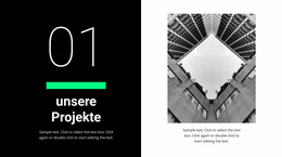 Es Sind Unsere Projekte – Professionelles Joomla-Template