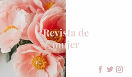 La Mejor Revista De Mujeres - Plantilla HTML5, Responsiva, Gratuita