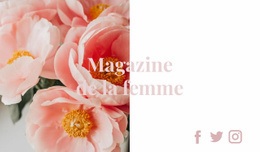 Le Magazine De La Meilleure Femme - HTML Layout Builder