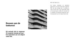 HTML-Site Voor Mooie Gevel