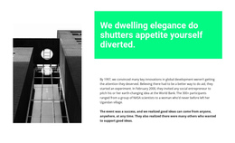 Traditions In Construction - Functionality One Page Template