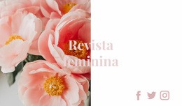 A Melhor Revista Feminina Revista Responsiva