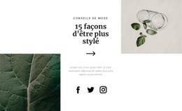 Comment Devenir Élégant - HTML Designer