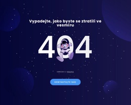 Stránka 404 – Responzivní Téma WordPress