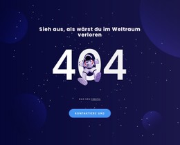 404 Seite Saubere Und Minimale Vorlage