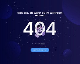 404 Seite - HTML Generator