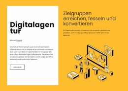 Digitales Marketing Für Wachsende Marken – Kostenloses Professionelles Joomla-Template