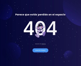 404 Página - HTML Generator