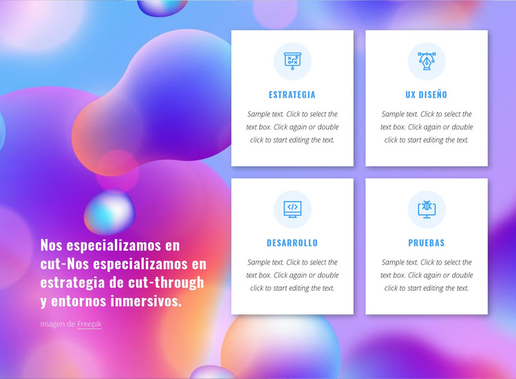 Agencia de branding nativa digital Plantilla HTML