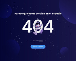 404 Página Plantilla Joomla 2024