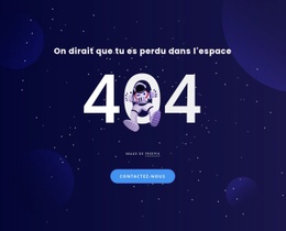 Référencement De La Page De Destination Pour 404 Page