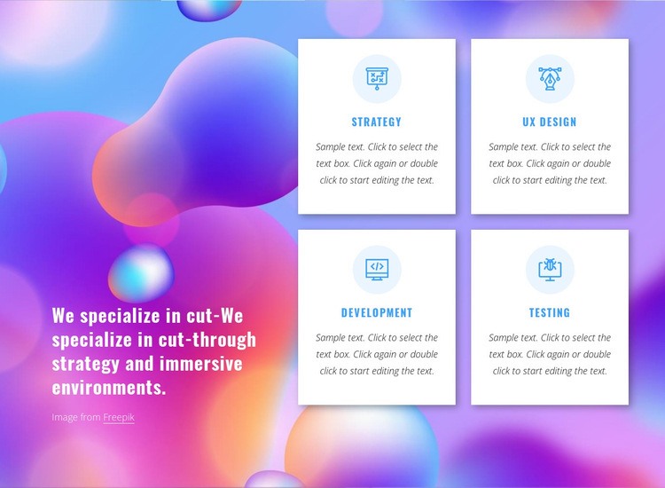 Digitally-native branding agency Homepage Design