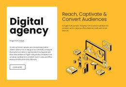 Digital marketing for growing brands - Html Code Example by Nicepage