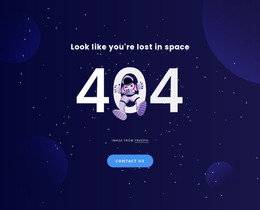 404 Page - HTML Generator