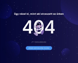 404 Oldal – Reszponzív WordPress Téma