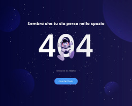404 Pagina - Modello Joomla Premium