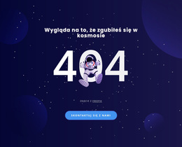 404 Strona - Responsywny Motyw WordPress