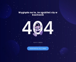 404 Strona - Prosta Konstrukcja