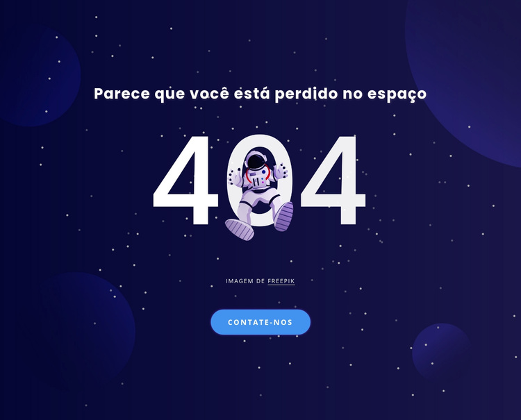 Página 404 Tema WordPress