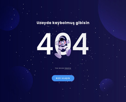 404 Sayfası - Joomla Web Sitesi Şablonu