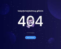 404 Sayfası - Yaratıcı Çok Amaçlı Şablon