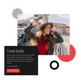 Travel Information Single Page Template