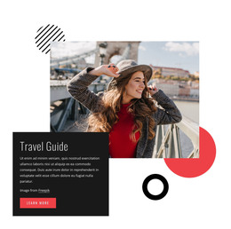 Travel Information - Landing Page Template