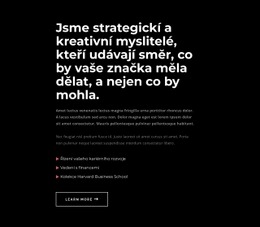 Jsme Kreativní Myslitelé – Vytvořte Úžasnou Šablonu