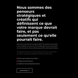 Nous Sommes Des Penseurs Créatifs - Online HTML Generator