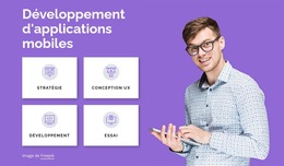 Développeurs Android - Modèle De Site Web Professionnel