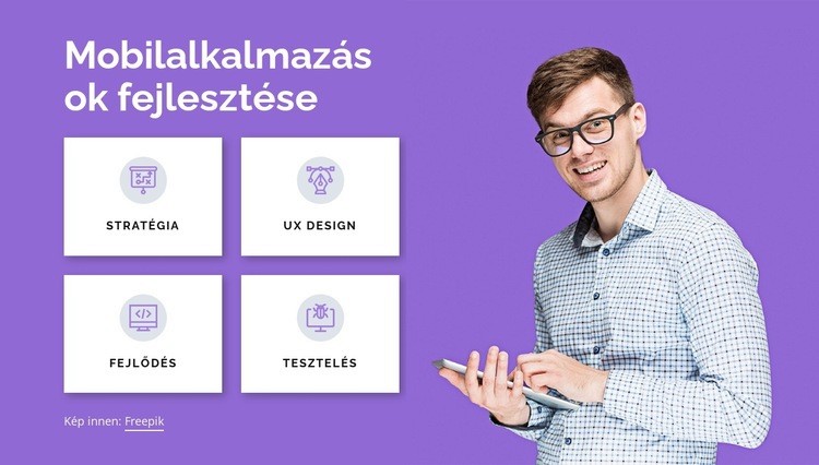 Android fejlesztők CSS sablon