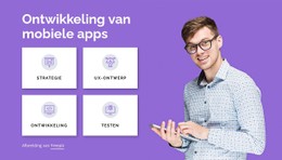 Android-Ontwikkelaars Sjabloon Voor Bestemmingspagina'S