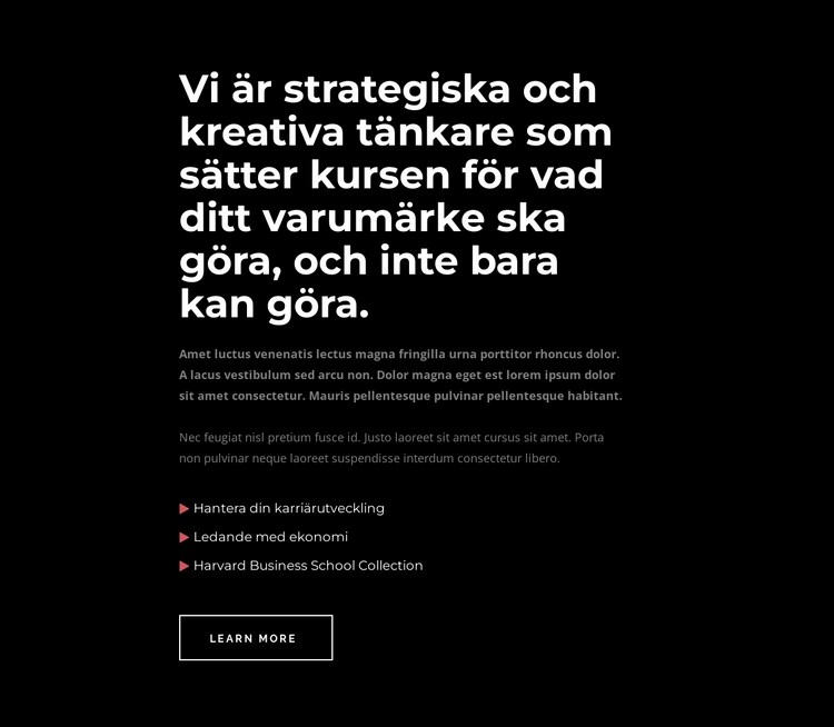 Vi är kreativa tänkare WordPress -tema