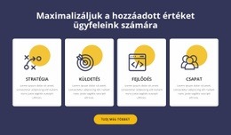 Növelje Vállalkozását Velünk – WordPress Téma