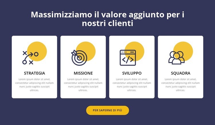 Potenzia il tuo business con noi Pagina di destinazione