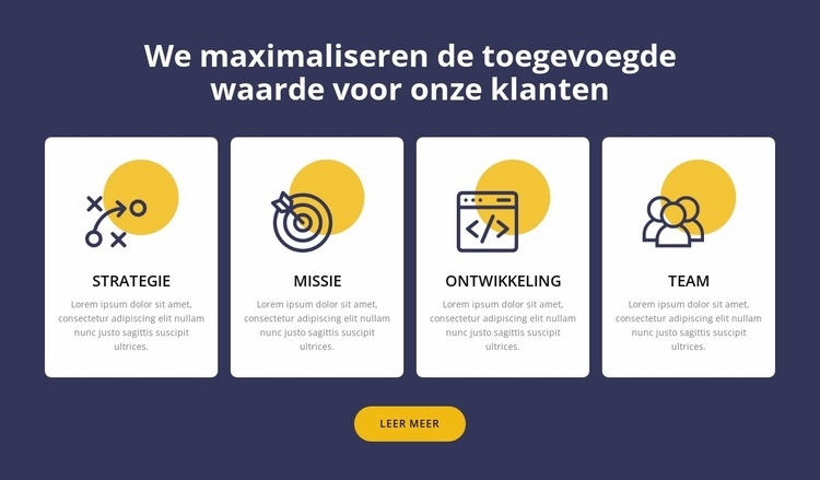 Geef uw bedrijf een boost met ons Website ontwerp