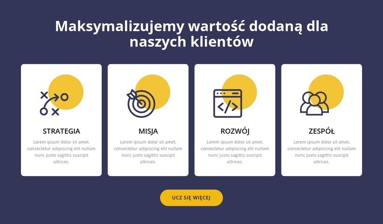 Rozwijaj z nami swój biznes Szablony do tworzenia witryn internetowych