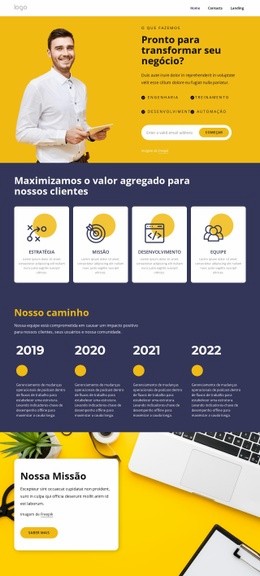 Acreditamos Em Inovações - HTML Designer