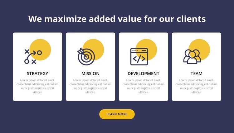 Boost your business with us Wix Template Alternative